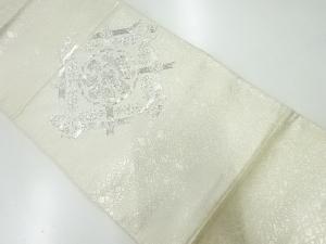 アンティーク　華紋模様刺繍袋帯（材料）